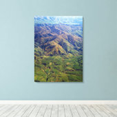 Toile Collines à rouleaux dans la région de Southland en (Insitu (Plancher de Bois))