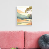 Toile Collines de Beige | Peinture du paysage naturel (Insitu(Salon))