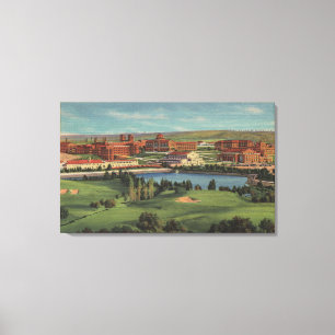 Toile Collines de Westwood, CA - vue de campus
