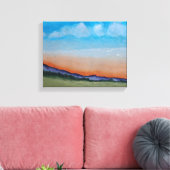 Toile Collines du coucher du soleil (Insitu(Salon))