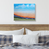 Toile Collines du coucher du soleil (Insitu(Chambre))