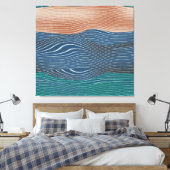 Toile Collines naturelles : motif sans soudure. (Insitu(Chambre))