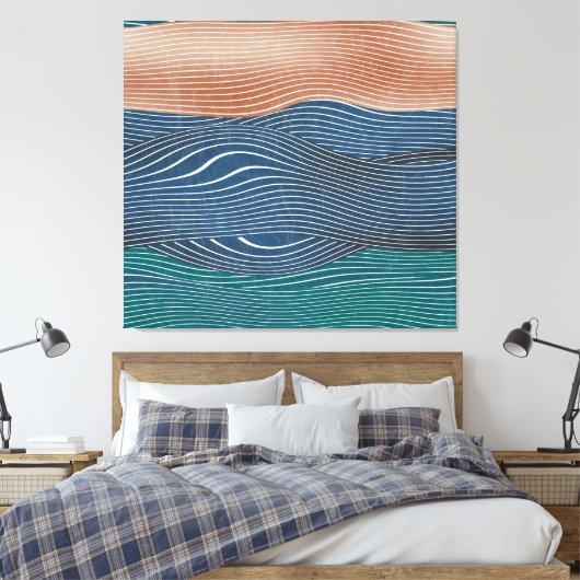 Toile Collines naturelles : motif sans soudure. (Insitu(Chambre))