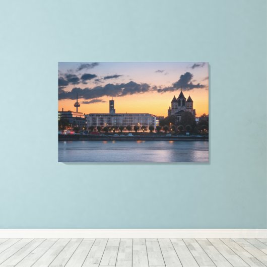 Toile Cologne Allemagne (Insitu (Plancher de Bois))