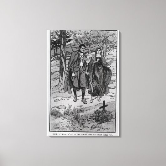 Toile Colomba et son frère à côté de celui de leur père (Recto)