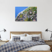 Toile Colonie D'Oiseaux De Mer Sur Rocky Cliff (Insitu(Chambre))