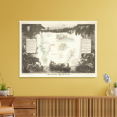Toile Colonies françaises en Afrique (Insitu(Salon))