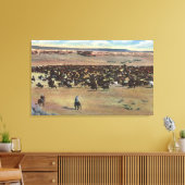 Toile Colorado - Arrondissement de Cowboys (Insitu(Salon))