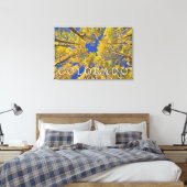 Toile Colorado Fall | Forêt d'Aspen en automne (Insitu(Chambre))