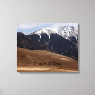 Toile Colorado Great Sand Dunes National Park Souvenir