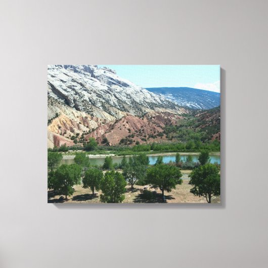 Toile Colorado Green River Canvas Imprimer (Recto)