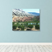 Toile Colorado Green River Canvas Imprimer (Insitu (Plancher de Bois))