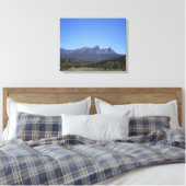 Toile Colorado Mountain Paysage Couleur 16x20 (Insitu(Chambre))