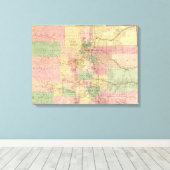Toile ColoradoCarte panoramiqueColorado (Insitu (Plancher de Bois))