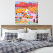 Toile Coloré sud-ouest Adobe (Insitu(Chambre))