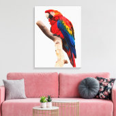 Toile Colored Parrot (Insitu(Salon))