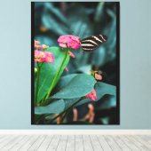 Toile colorful butterfly in the garden (Insitu (Plancher de Bois))