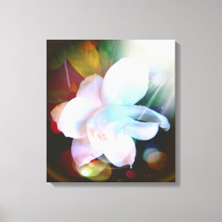 Toile Colorful Gardenia Floral Digital Art