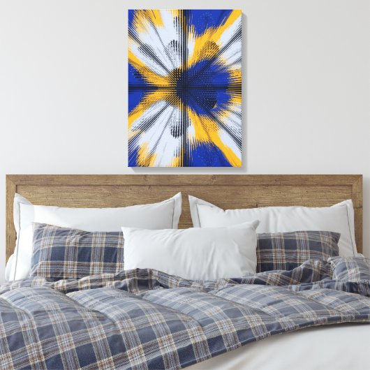 Toile Colorful Interference Pattern  (Insitu(Chambre))