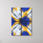 Toile Colorful Interference Pattern  (Recto)