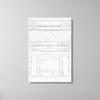 Toile Coloriage Tombeaux Seongeunjeong Séoul Corée