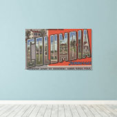 Toile Columbia, Tennessee - Scènes de grandes lettres (Insitu (Plancher de Bois))