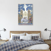 Toile Columbine, illustration pour 'Fetes Galantes' par  (Insitu(Chambre))