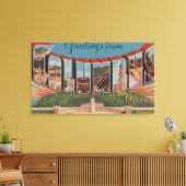 Toile Columbus, Ohio - Scènes de grandes lettres 3 (Insitu(Salon))