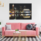 Toile Columbus Skyline (Insitu(Salon))