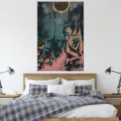 Toile coma sombre (Insitu(Chambre))