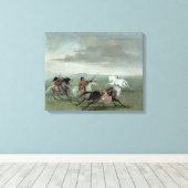 Toile Comanche Feats of Martial Horsemanship, 1834 (oil (Insitu (Plancher de Bois))