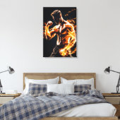 Toile Combattant d'arts martiaux mixtes (Insitu(Chambre))