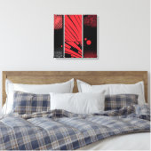 Toile Comique japonaise Abstrait #1 (Insitu(Chambre))