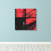 Toile Comique japonaise Abstrait #2 (Insitu (Plancher de Bois))