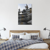 Toile Commande empilée prête à être chargée (Insitu(Chambre))