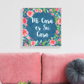 Toile Comme Frida VIII | Mi Casa es Su Casa (Insitu(Salon))