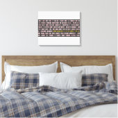 Toile Comme Il Est Extraordinaire D'Être Simplement Viva (Insitu(Chambre))