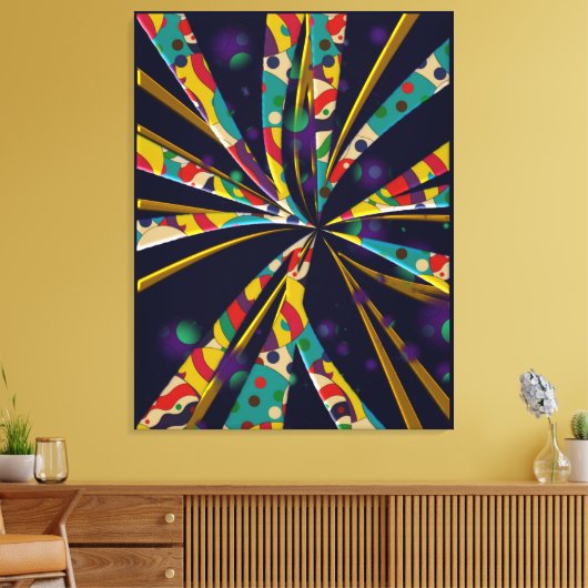 Toile Comme un soleil (Insitu(Salon))