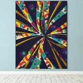 Toile Comme un soleil (Insitu (Plancher de Bois))