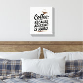 Toile Commencez votre journée avec ce thème de café (Insitu(Chambre))