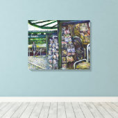 Toile Comment Est-Ce Qu'Une Image, Sans imagination ? (Insitu (Plancher de Bois))