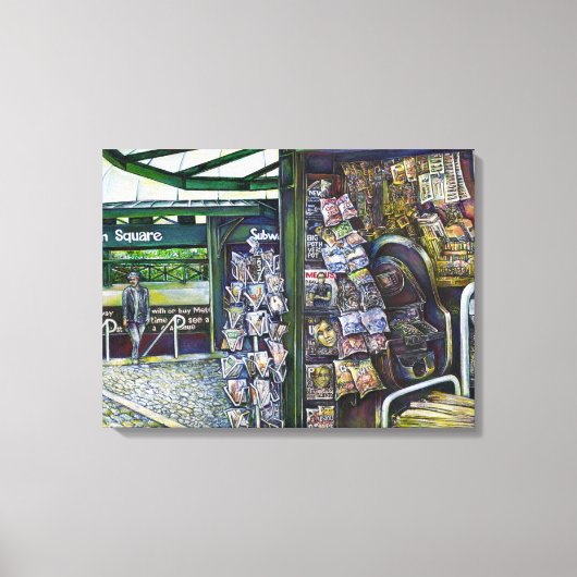 Toile Comment Est-Ce Qu'Une Image, Sans imagination ? (Recto)