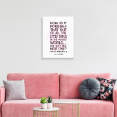 Toile Comment est-il possible que parmi toutes les petit (Insitu(Salon))