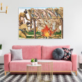 Toile Comment griller les animaux, de 'Brevis Narratio' (Insitu(Salon))