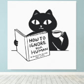 Toile Comment ignorer vos gens (Insitu (Plancher de Bois))