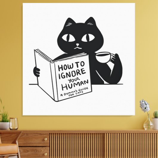 Toile Comment ignorer votre peuple (Insitu(Salon))