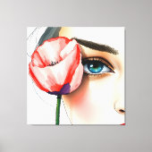 Toile Comment Je Te Vois (Recto)