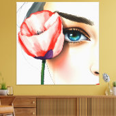 Toile Comment Je Te Vois (Insitu(Salon))