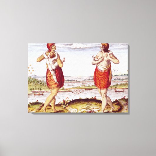 Toile Comment les femmes de Dasamonquepeuc (Recto)