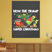 Toile Comment Trump a sauvé Noël (Insitu(Salon))